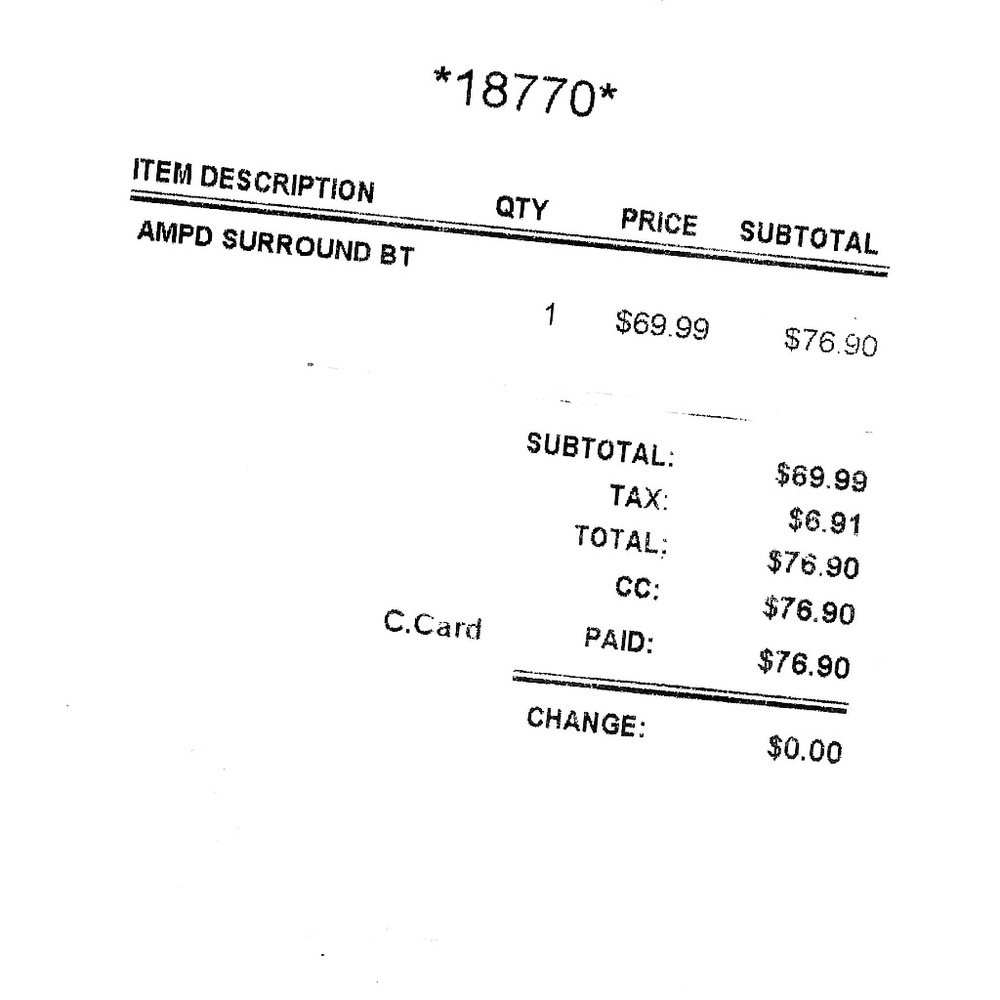 Ampd Surround TWS Dual Earbuds Bluetooth